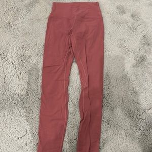 Pinkish Lululemon leggings